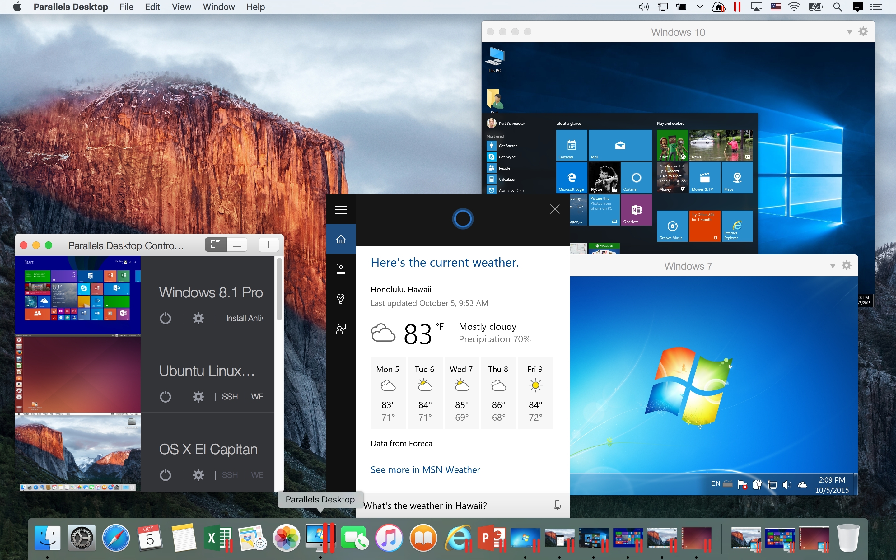 parallels windows cannot access mac home desktop